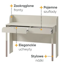 Biurko młodzieżowe Lenart Harmony HR-03