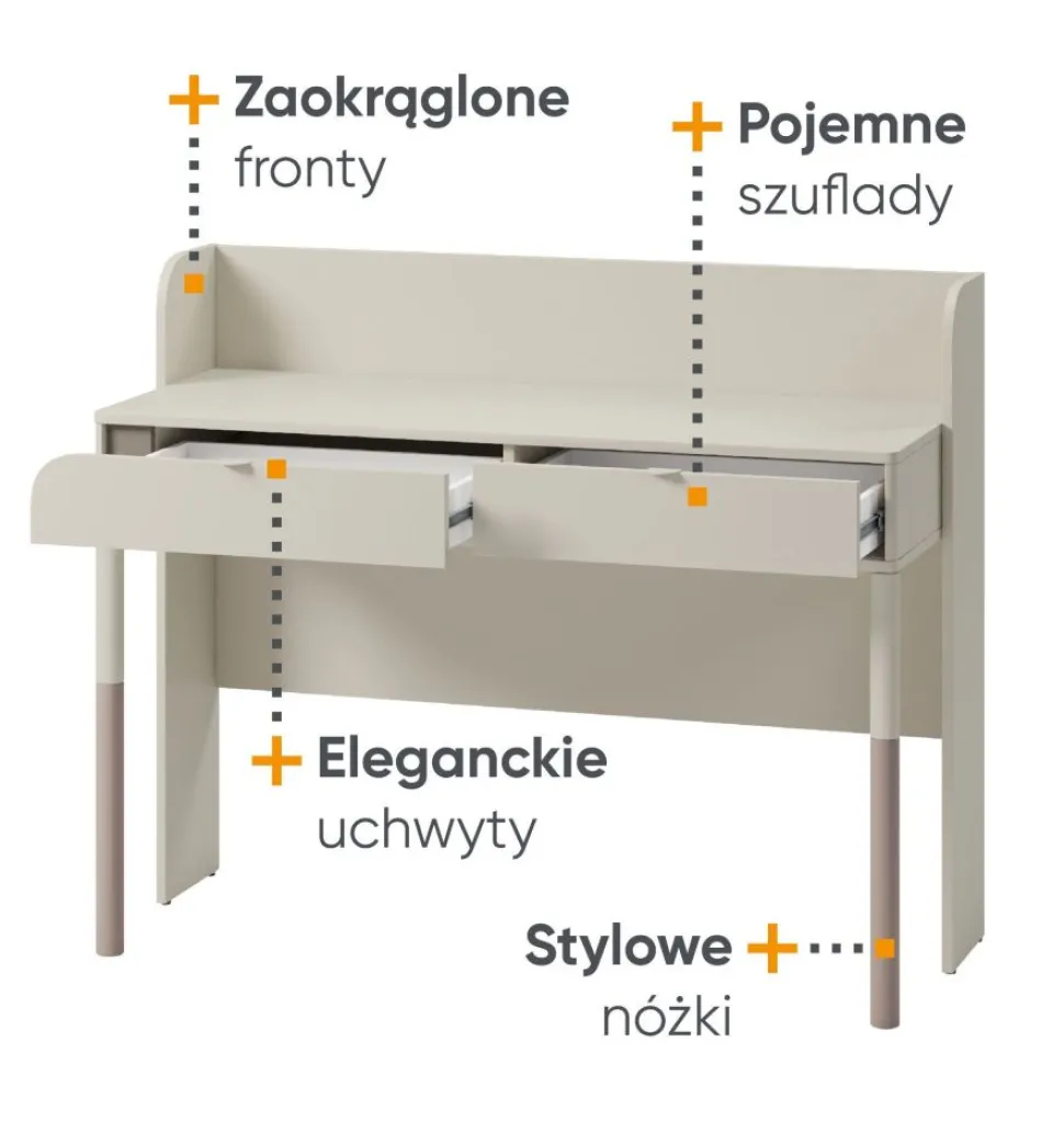 Biurko młodzieżowe Lenart Harmony HR-03