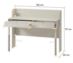 Biurko młodzieżowe Lenart Harmony HR-03