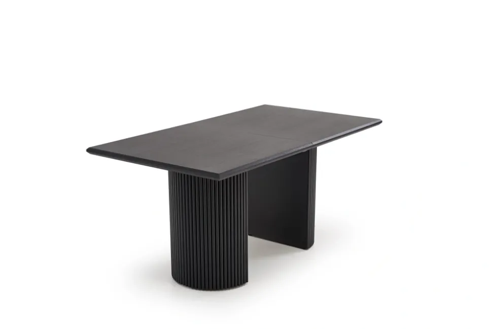 BOLERO stół rozkładany 160-250x90x78 cm dąb naturalny/czarny (3p=1szt)1 sztuka