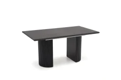 BOLERO stół rozkładany 160-250x90x78 cm dąb naturalny/czarny (3p=1szt)1 sztuka