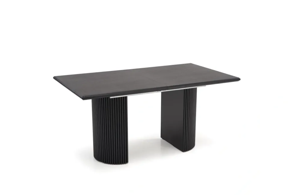BOLERO stół rozkładany 160-250x90x78 cm dąb naturalny/czarny (3p=1szt)1 sztuka