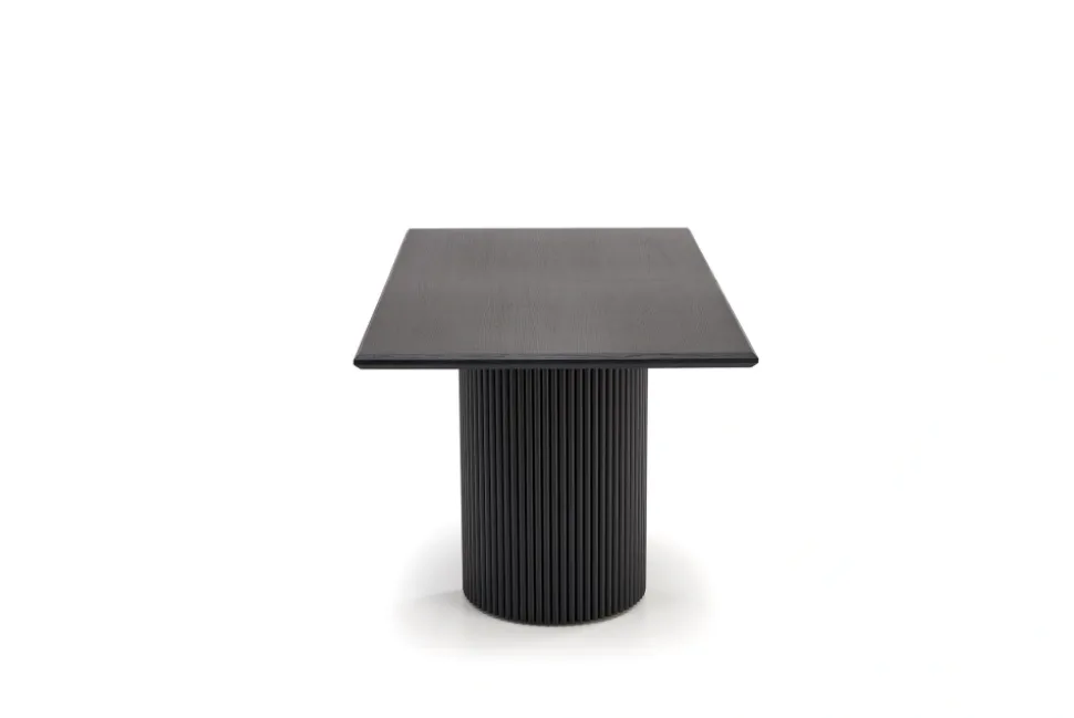 BOLERO stół rozkładany 160-250x90x78 cm dąb naturalny/czarny (3p=1szt)1 sztuka