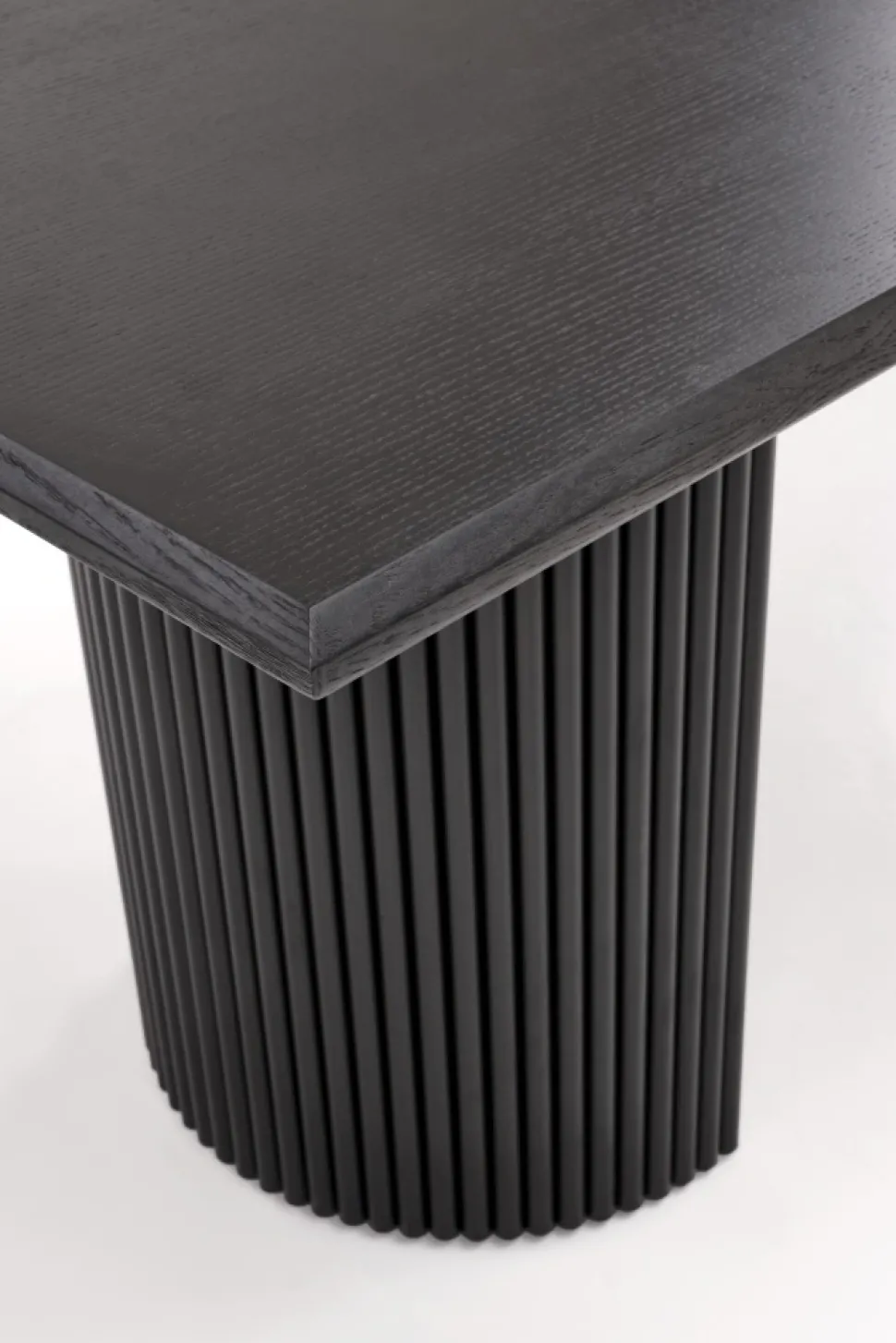 BOLERO stół rozkładany 160-250x90x78 cm dąb naturalny/czarny (3p=1szt)1 sztuka