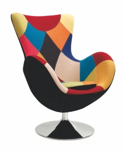 BUTTERFLY fotel patchwork (1p=1szt)1 sztuka