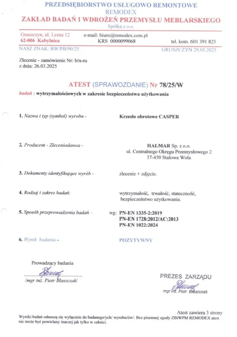 CASPER fotel gabinetowy czarny (1p=1szt)1 sztuka