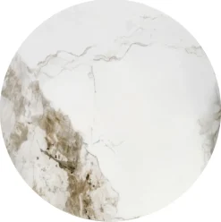 CECILIA ława biały marmur / popielaty / złoty (2p=1szt)1 sztuka