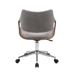 COLT fotel pracowniczy orzechowy/popielaty velvet1 sztuka