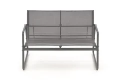 CONOR zestaw ogrodowy ( sofa + fotel 2x + ława ), ciemny popiel / jasny popiel (1p=1set)1 sztuka