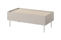 DESIN ŁAWA 120 2SZ - cashmere / dąb nagano