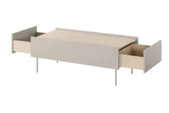 DESIN ŁAWA 120 2SZ - cashmere / dąb nagano