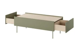 DESIN ŁAWA 120 2SZ - oliwka / dąb nagano
