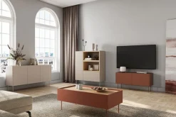 DESIN KOMODA 170 3D - cashmere / dąb nagano