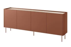 DESIN KOMODA 220 4D - ceramic red / dąb nagano