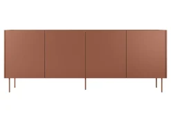 DESIN KOMODA 220 4D - ceramic red / dąb nagano