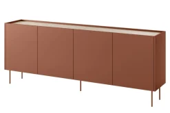 DESIN KOMODA 220 4D - ceramic red / dąb nagano