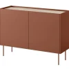 DESIN KOMODA 120 2D - ceramic red / dąb nagano