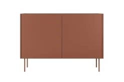 DESIN KOMODA 120 2D - ceramic red / dąb nagano