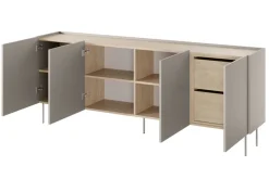 DESIN KOMODA 220 4D2SZ - cashmere / dąb nagano