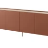DESIN KOMODA 220 4D2SZ - ceramic red / dąb nagano