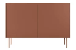 DESIN KOMODA 120 2D2SZ - ceramic red / dąb nagano