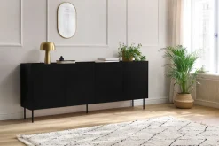 DESIN KOMODA 220 4D2SZ - czarny mat / dąb nagano