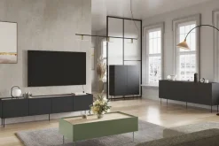 DESIN KOMODA 220 4D2SZ - czarny mat / dąb nagano