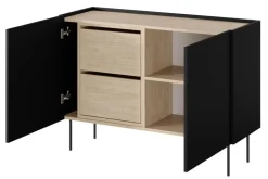 DESIN KOMODA 120 2D2SZ - czarny mat / dąb nagano