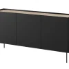 DESIN KOMODA 170 3D4SZ - czarny mat / dąb nagano