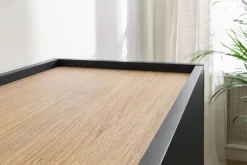DESIN KOMODA 170 3D4SZ - czarny mat / dąb nagano