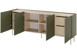 DESIN KOMODA 220 4D4SZ - oliwka / dąb nagano