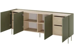DESIN KOMODA 220 4D4SZ - oliwka / dąb nagano