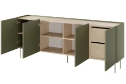 DESIN KOMODA 220 4D2SZ - oliwka / dąb nagano