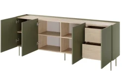 DESIN KOMODA 220 4D2SZ - oliwka / dąb nagano