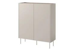 DESIN KREDENS 120 2D2SZ - cashmere / dąb nagano
