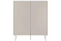 DESIN KREDENS 120 2D2SZ - cashmere / dąb nagano