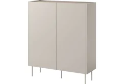 DESIN KREDENS 120 2D2SZ - cashmere / dąb nagano