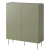 DESIN KREDENS 120 2D2SZ - oliwka / dąb nagano