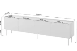 DESIN RTV 220 4D - cashmere / dąb nagano