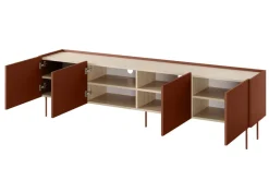 DESIN RTV 220 4D - ceramic red / dąb nagano