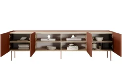 DESIN RTV 220 4D - ceramic red / dąb nagano