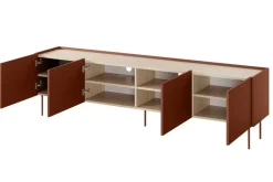 DESIN RTV 220 4D - ceramic red / dąb nagano