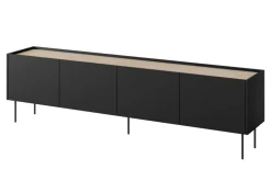 DESIN RTV 220 4D - czarny mat / dąb nagano