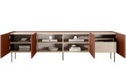 DESIN RTV 220 4D1SZ - ceramic red / dąb nagano