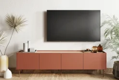 DESIN RTV 220 4D1SZ - ceramic red / dąb nagano