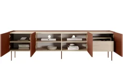 DESIN RTV 220 4D1SZ - ceramic red / dąb nagano