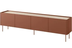 DESIN RTV 220 4D1SZ - ceramic red / dąb nagano