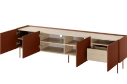 DESIN RTV 220 4D1SZ - ceramic red / dąb nagano