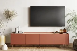DESIN RTV 220 4D2SZ - ceramic red / dąb nagano