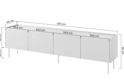 DESIN RTV 220 4D2SZ - ceramic red / dąb nagano
